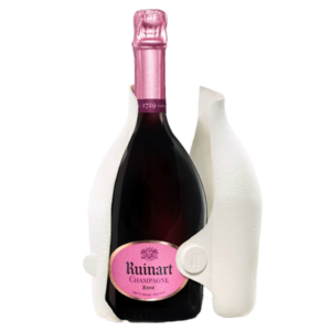 Champagne Ruinart Rose Second Skin Case Bottle