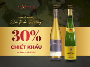 Ưu đãi mừng ngày nho Riesling 2024